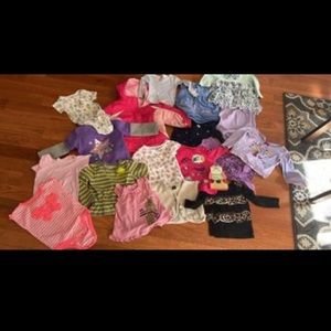 Lot of baby girl clothes size 18 months